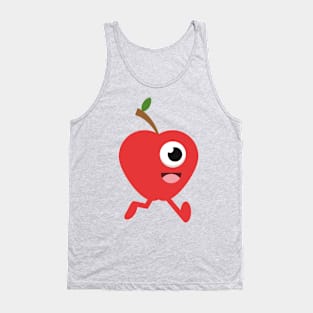 Running apple Tank Top